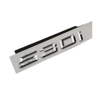 NIBOTT 3D ABS Car Trunk Emblem Badge Logo Fit For BMW 520i 525i 530i 535i 520d 525d 530d Xdrive E60 E39 E34 F10 Letters Sticker Accessories(530 i)
