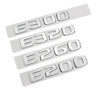 NIBOTT 3D ABS Chrome Car Rear Trunk Badge Decal Sticker Emblem E200 E260 E300 E320 Logo Fit For Mercedes E 200 260 300 320 W212 W213 W211(Glossy Black,E 350 d)
