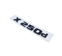 NIBOTT 3D Glossy Black Letters X250d X350d 4Matic Etition 1 Emblem Fit For Mercedes Fit For Benz X Car Badge Trunk Nameplate Logo Sticker(Glossy black X250d)