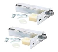 Nibras New True Top Door Hinge Cartridge Fits Both 870837 (Right) & 870838 (Left) Side, Top Left Door Hinge kit, Refrigerator Door Hinges, Heavy Duty Hinges - 2 Pack