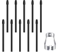 Nibs Replacement for STAEDTLER Noris Jumbo/Classic Digital Stylus Pen Tips, Tips Compatible with STAEDTLER Noris Digital Stylus Nibs, with tweezer Tool (10*Black)