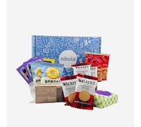 Nibula Treats Shortbread Indulgence Hamper - Luxury Tea & Biscuit Gift Box with Twinings Teas, Caramel Slice, Fudge & Assorted Buttery Biscuits - Great Gift for Afternoon Tea Lovers