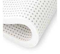 nic Natural Latex Mattress Topper Medium Firm Thick Soft Foam for Pressure Relief & Comfort Portable Hypoallergenic Mattress Cover for Ultimate Sleep Quality