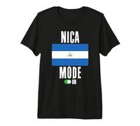 Nica Mode Nicaragua 505 Guardabarranco Ideay Managua Flag Premium T-Shirt