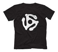nicai 45Rpm Vinyl Insert T Shirt Black 3XL