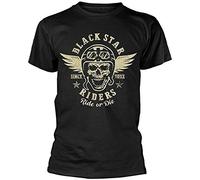nicai Black Star Riders Ride Or Die T Shirt Black L