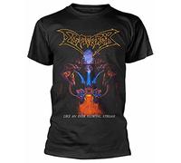 nicai Dismember Like an Ever Flowing Stream Black T-Shirt - Black S L