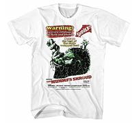 nicai Hammer Horror The Mummy's Shroud Adult T Shirt 3XL Black