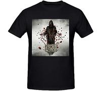 nicai Make Them Suffer Neverbloom Graphic T Shirts for Men Crew Neck Black M