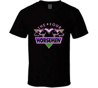 nicai The Four Horsemen WCW Retro Logo Wrestling T Shirt XL Black