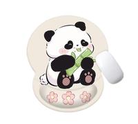 nicamaikoo-shop Cute Panda Mouse Pad Wrist Support Kawaii Anime Mouse Pad For Desk Computers Laptop Office Home Accessories
