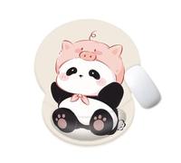 nicamaikoo-shop Cute Panda Mouse Pad Wrist Support Kawaii Anime Mouse Pad For Desk Computers Laptop Office Home Accessories