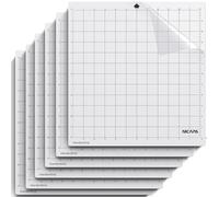 NICAPA Cutting Mat for Silhouette Cameo 4/3/2/1 [30 cm x 30 cm Standard Handle, Pack of 6] Premium Adhesive Replacement Mats Cameo 5 Accessories for Cards, Paper, Vinyl Film Plotter Accessories