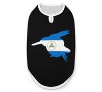 Nicaragua Bird Nicara Kingfisher Dog and Cat Clothes Summer T-Shirt Graphic Vest Sleeveless Pet Tank Top
