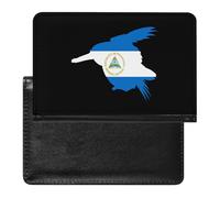 Nicaragua Bird Nicara Kingfisher Slim Passport Holder Credit Card Cover Travel Essentials Wallet
