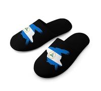 Nicaragua Bird Nicara Kingfisher Warm Mens Slippers Slip On Soft Fleece House Shoes Winter Indoor Outdoor