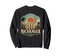 Nicaragua Granada Cathedral Colonial Central America 505 Sweatshirt