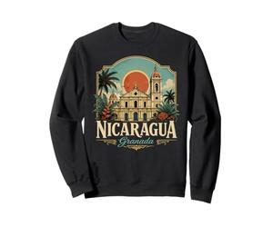 Nicaragua Granada Cathedral Colonial Central America 505 Sweatshirt