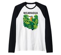 Nicaragua Guardabarranco Nicaraguan Torogoz Bird Central 505 Raglan Baseball Tee