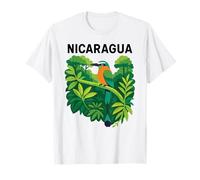 Nicaragua Guardabarranco Nicaraguan Torogoz Bird Central 505 T-Shirt