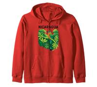 Nicaragua Guardabarranco Nicaraguan Torogoz Bird Central 505 Zip Hoodie
