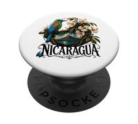 Nicaragua Guardabarranco Nicaraguan Torogoz Central 505 Bird PopSockets Adhesive PopGrip