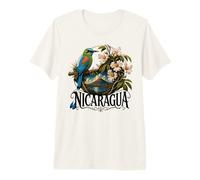 Nicaragua Guardabarranco Nicaraguan Torogoz Central 505 Bird Premium T-Shirt