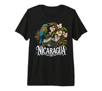 Nicaragua Guardabarranco Nicaraguan Torogoz Central 505 Bird Premium T-Shirt