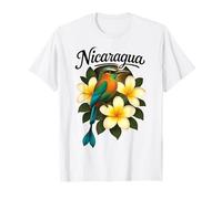 Nicaragua Guardabarranco Sacuanjoche Torogoz 505 Nicoya Flor T-Shirt