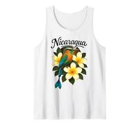 Nicaragua Guardabarranco Sacuanjoche Torogoz 505 Nicoya Flor Tank Top