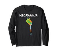 Nicaragua Nicaraguan Bird Central America Guardabarranco 505 Long Sleeve T-Shirt