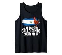 Nicaraguan Foodie Nicaragua Enthusiast Involve Gallo Pinto Tank Top