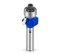 NICAVKIT Radius 3 mm Rounding Cutter with 8 mm Shank, Carbide Round Over Milling Cutter Bits Router Bits Edge Cutter for Woodworking
