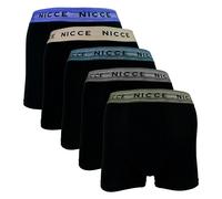 Nicce 5 Pack Mens Boxers ADDRE - Soft Breathable Cotton Everyday Underwear - M - Assorted