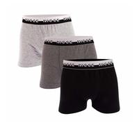 Nicce Men's Corgan 3 Pack Boxer Shorts in Black