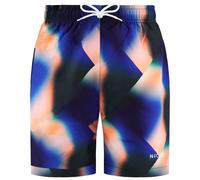 Nicce Men's Stretch Waist Printed Multicoloured Paradise Swim Shorts | Size: Small Nicce Multicolor S