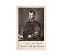 Niccolo Machiavelli Portrait Canvas Art Poster And Wall Art Picture Print Modern Family Bedroom Decor Unframe 20x30inch(50x75cm)