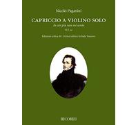 Niccolò Paganini: Capriccio a violino solo "In cor più non mi sento": Violin