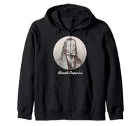 Niccolo Paganini Composer Portrait T-Shirt Zip Hoodie