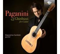 Giacomo Carletti – Paganini: 43 Ghiribizzi for Guitar – CD (2025)