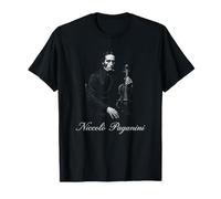 Niccolò Paganini Romantic Era Violin Virtuoso Portrait T-Shirt