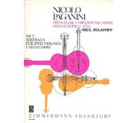 Niccolò Paganini-Serenata No. 2-2 Violins and Guitar