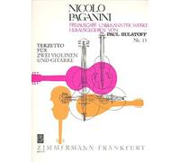 Niccolò Paganini-Terzetto-2 Violins and Guitar