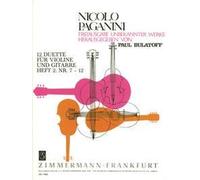 Niccolò Paganini-Twelve Duets Heft 2-Violin and Guitar-Instrumental Work