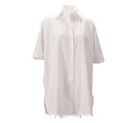 Niccolò Pasqualetti Douglas frayed shirt - White S