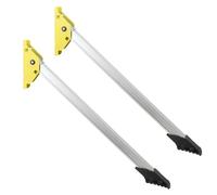 NICCOO 2 Pack Ladder Leg Stabilisers Anti Slip Ladder Feet Stabiliser Ladder Safety Support Legs with Rubber Feet