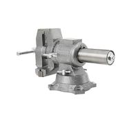 NICCOO 4 Inch Bench Vice for Workbench Heavy Duty Work Table Vise with 360 Degrees Swivel Base for Workshop Factory Woodworking