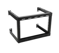 NICCOO 6U Server Rack 19inch Open Frame Network Rack Data Cabinet Wall Mount For Home&Office Computer Equipment