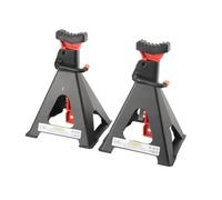 NICCOO Axle Stands 6 Ton Car Jack Stands Vehicle Support Stand Lifting Tool 390-585mm Adjustable 2PCS For Car Van Trailer Caravan