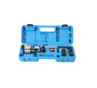 NICCOO Brake Pipe Flaring Tool, Brake Line Flaring Tool Kit for 3/16, 1/4, 5/16, 3/8 Tube Size 45° Single, Double and Bubble Flares for Vehicle Brake Systems